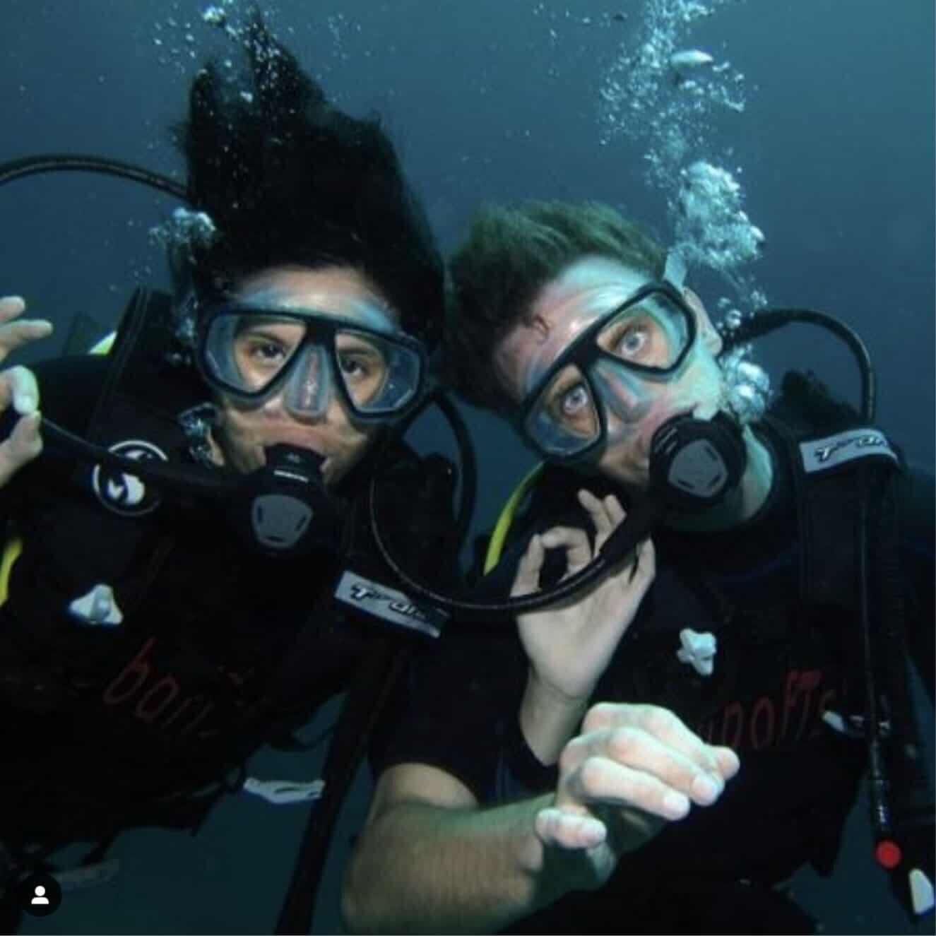 Serena & John Scuba Diving